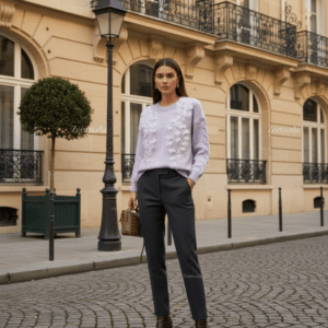 ARACELI MAUVE SWEATER