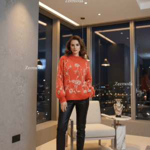 LUISA ORANGE SWEATER