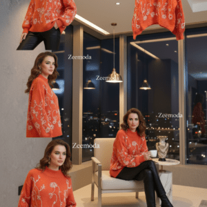 LUISA ORANGE SWEATER