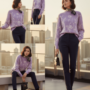 LUISA MAUVE SWEATER