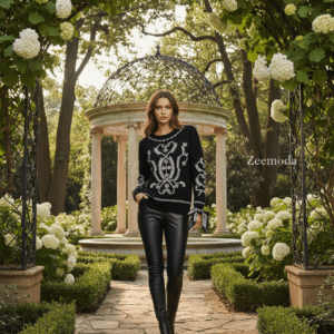 JAELYNN BLACK SWEATER