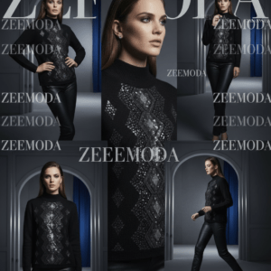 YASMIN BLACK SWEATER