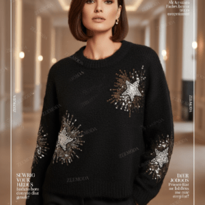 HADLEIGH BLACK SWEATER