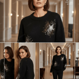 HADLEIGH BLACK SWEATER